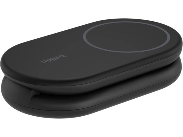 Belkin BoostCharge 2-in-1 15W Qi2 Magnetic Charger (Black)