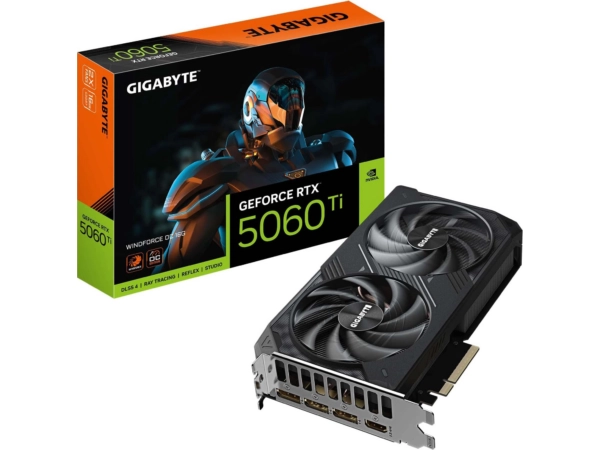 Gigabyte GeForce RTX 5060 Ti WINDFORCE OC 16G graphics card