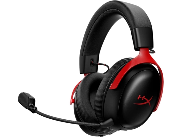 HyperX Cloud III S Wireless gaming headset (black/red)