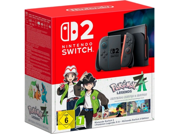Nintendo Switch 2 game console + Pokémon Legends: ZA