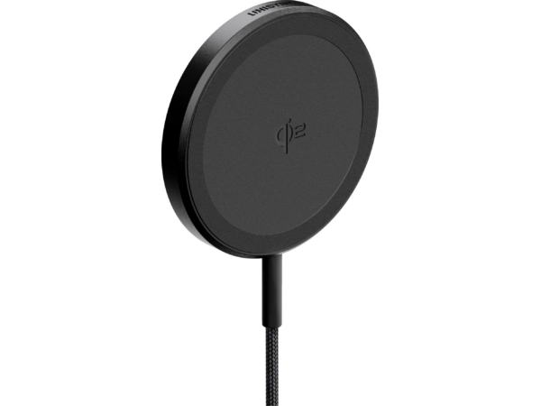 Unisync Qi2 15 W wireless charger (black)